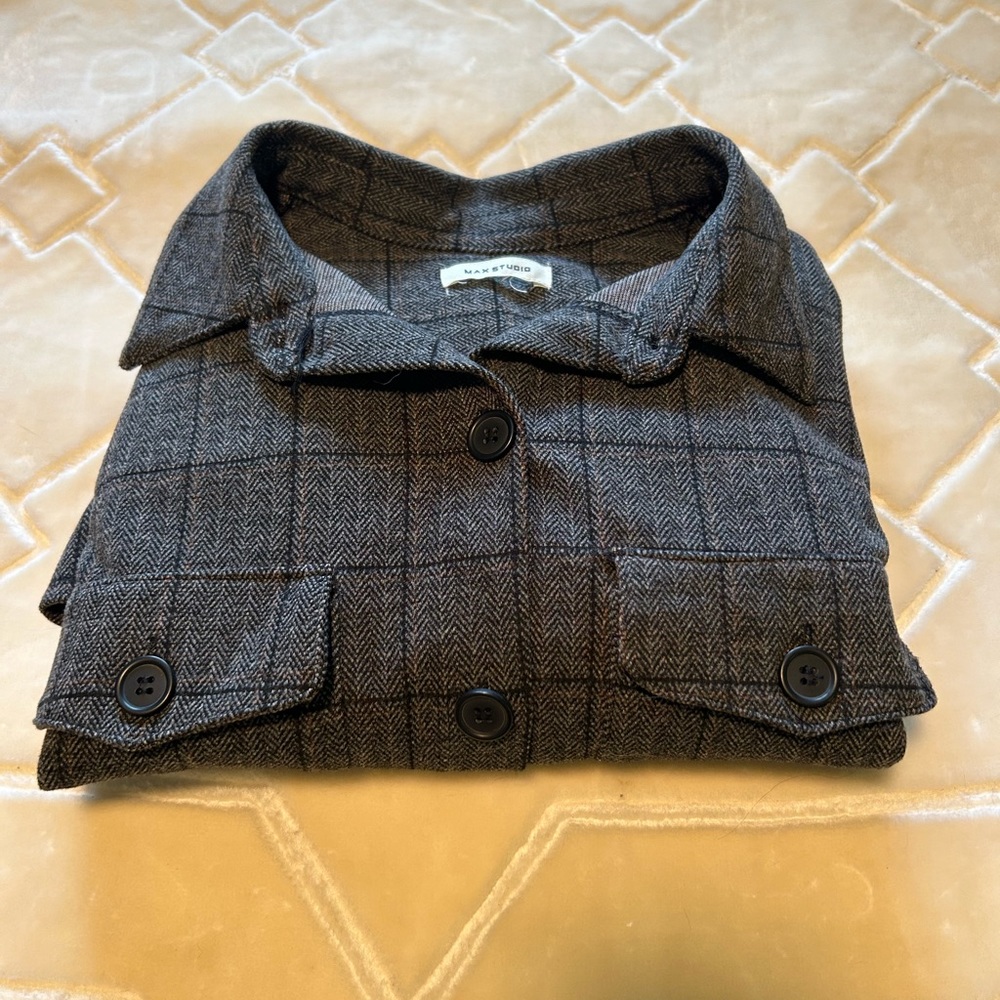 Grey Shacket